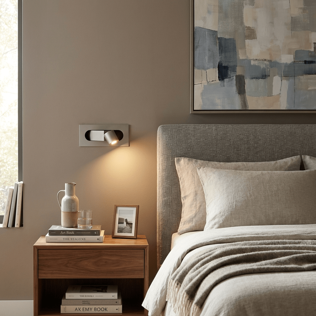 Modern Led Bedside Reading Wall Sconce