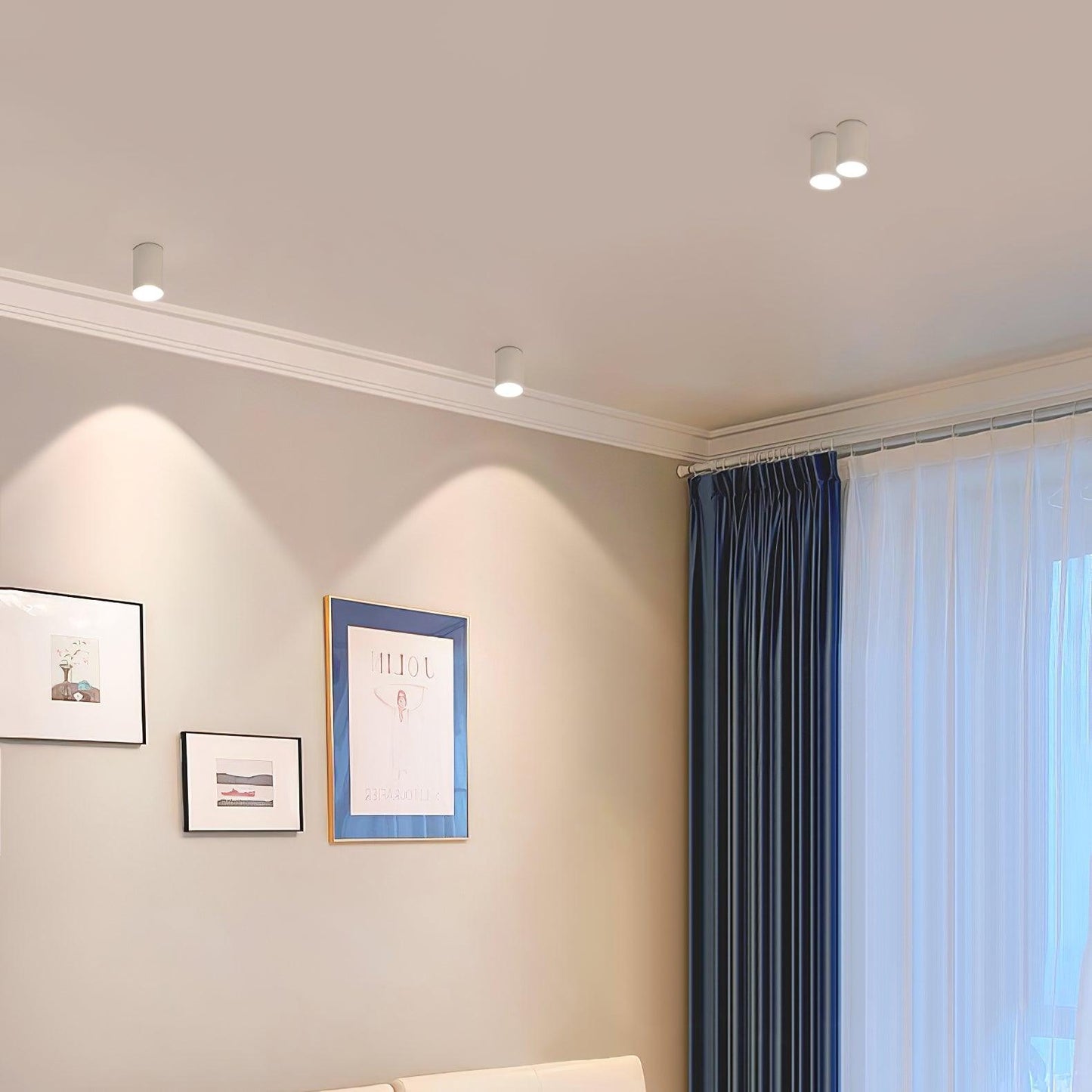 Ridge Point Ceiling Light