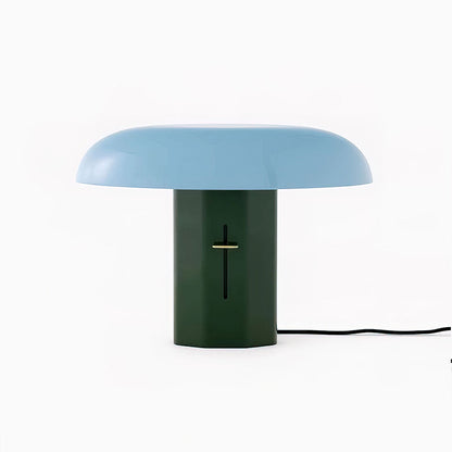 Sculptural Metal Table Lamp