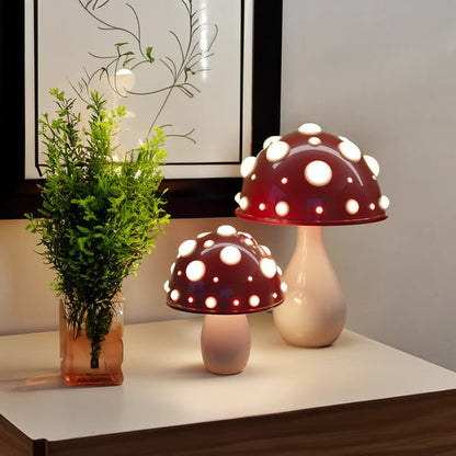 Cozy Mushroom Table Lamp