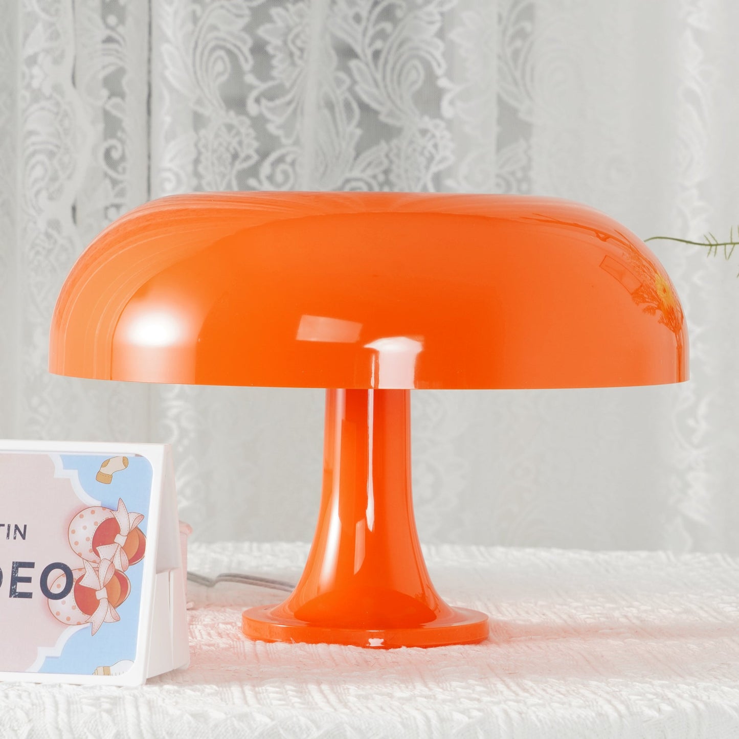 Mid-Century Mushroom Table Lamp