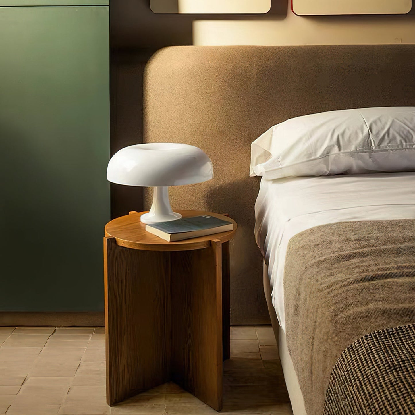 Mid-Century Mushroom Table Lamp