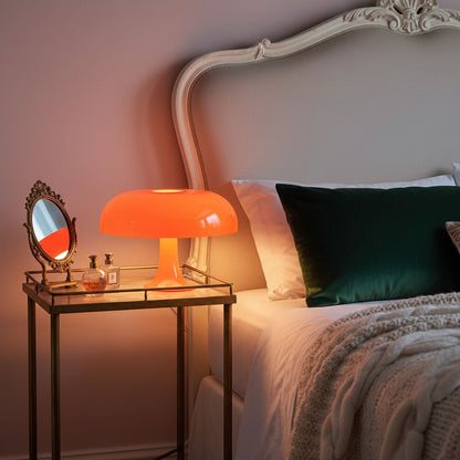 Mid-Century Mushroom Table Lamp