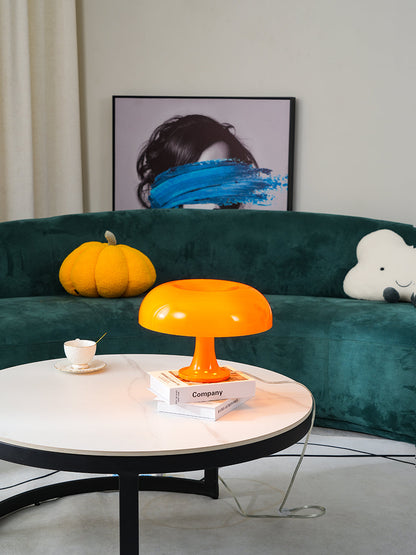 Mid-Century Mushroom Table Lamp