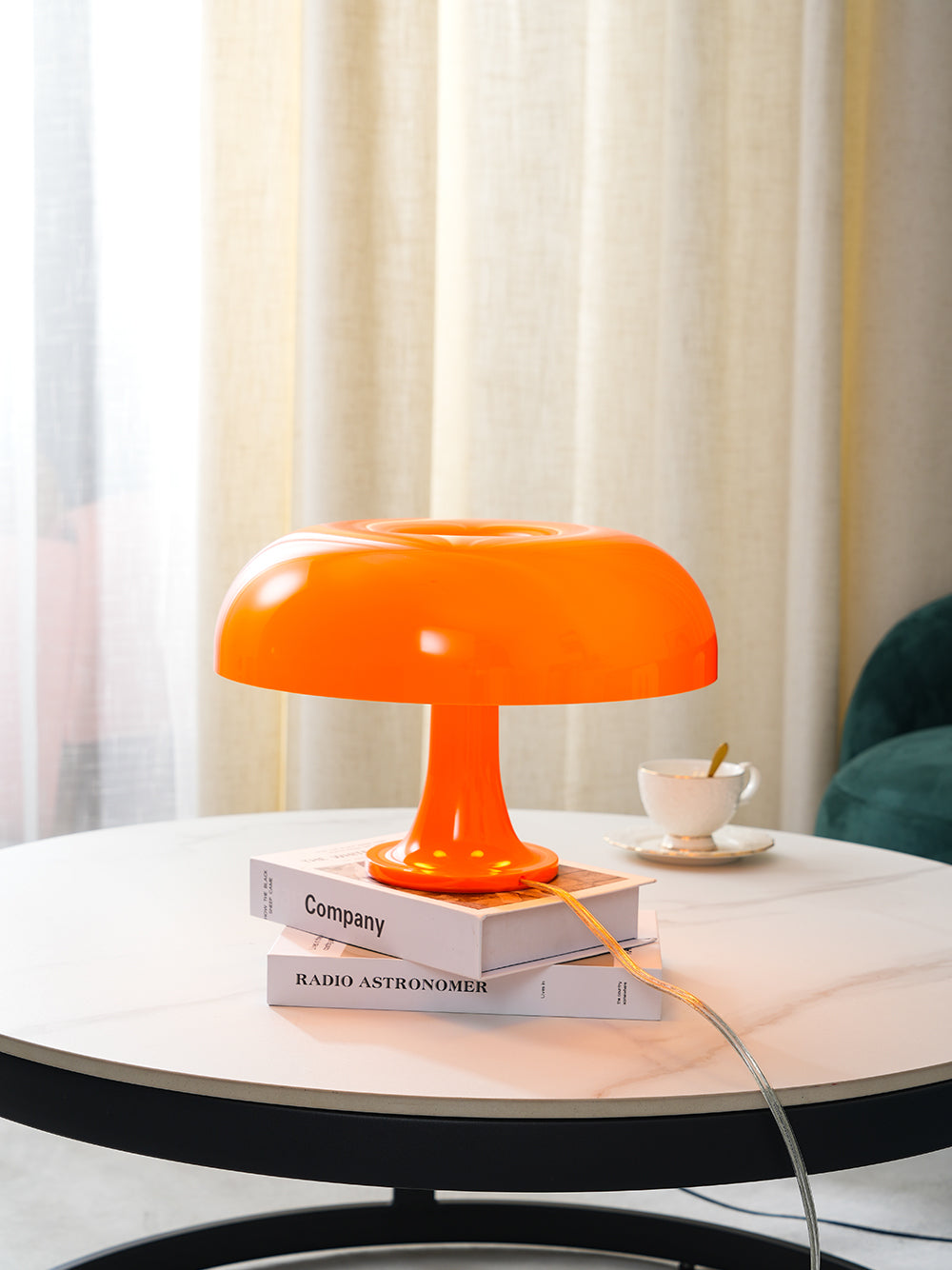 Mid-Century Mushroom Table Lamp