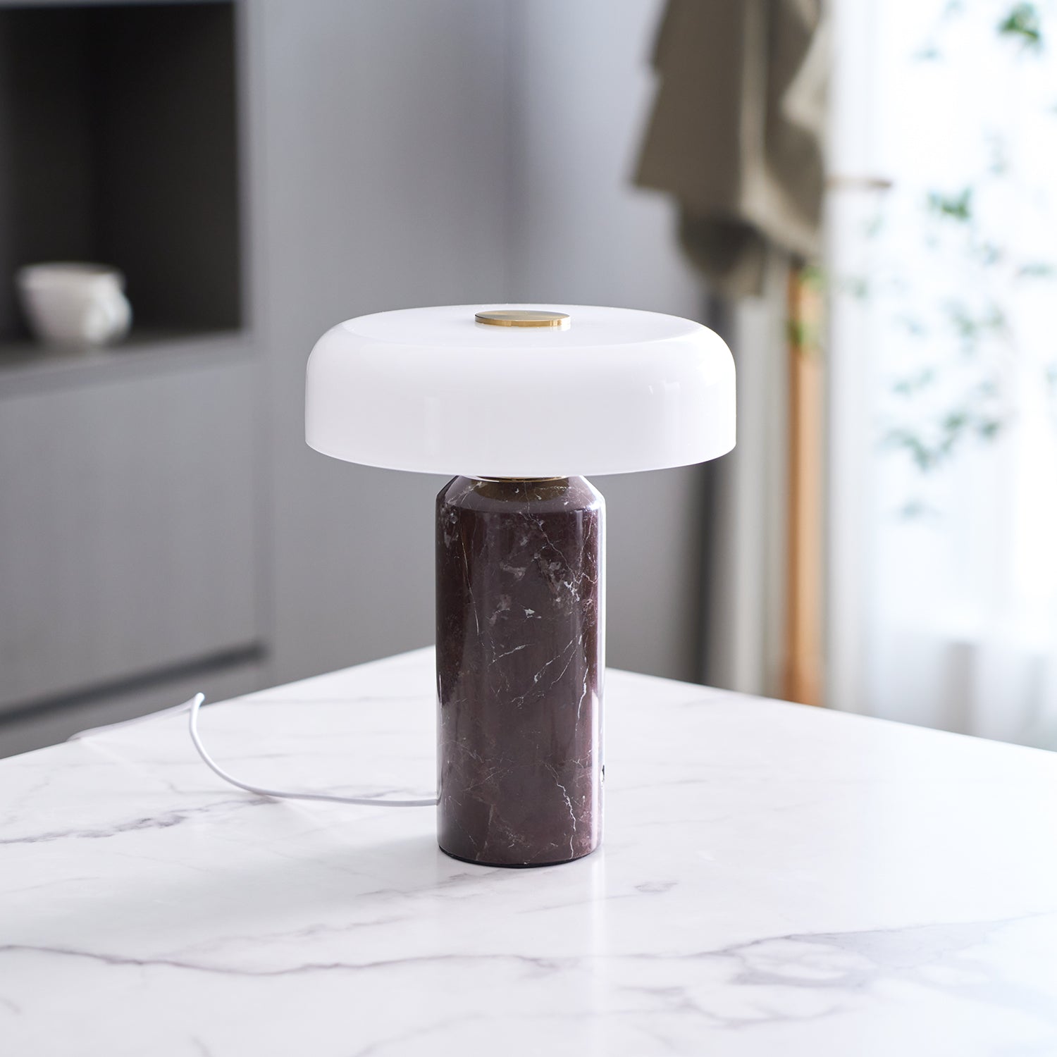 Moonstone Marble Table Lamp