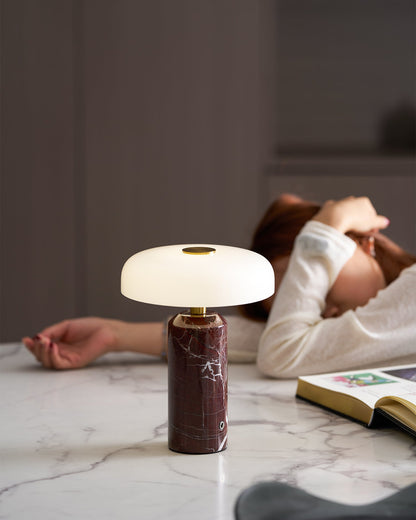 Moonstone Marble Table Lamp