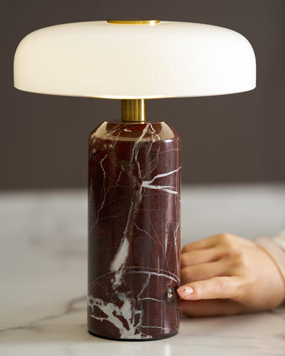 Moonstone Marble Table Lamp