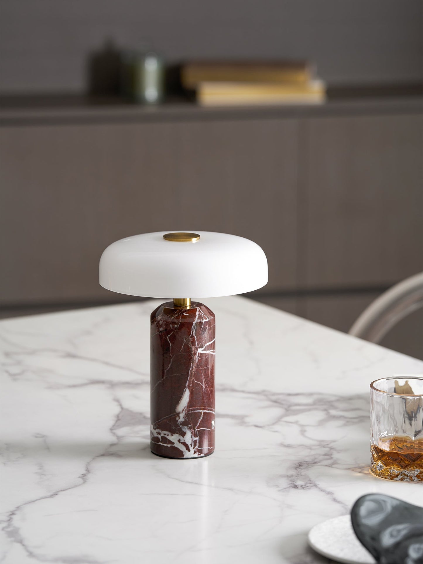 Moonstone Marble Table Lamp