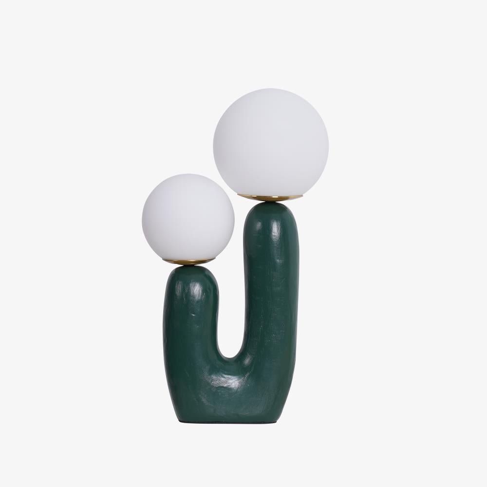 Textured Stone Table Lamp