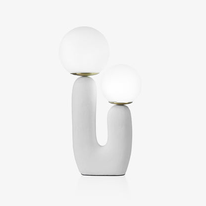 Textured Stone Table Lamp