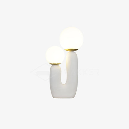 Textured Stone Table Lamp