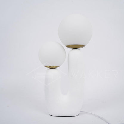 Textured Stone Table Lamp