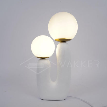 Textured Stone Table Lamp