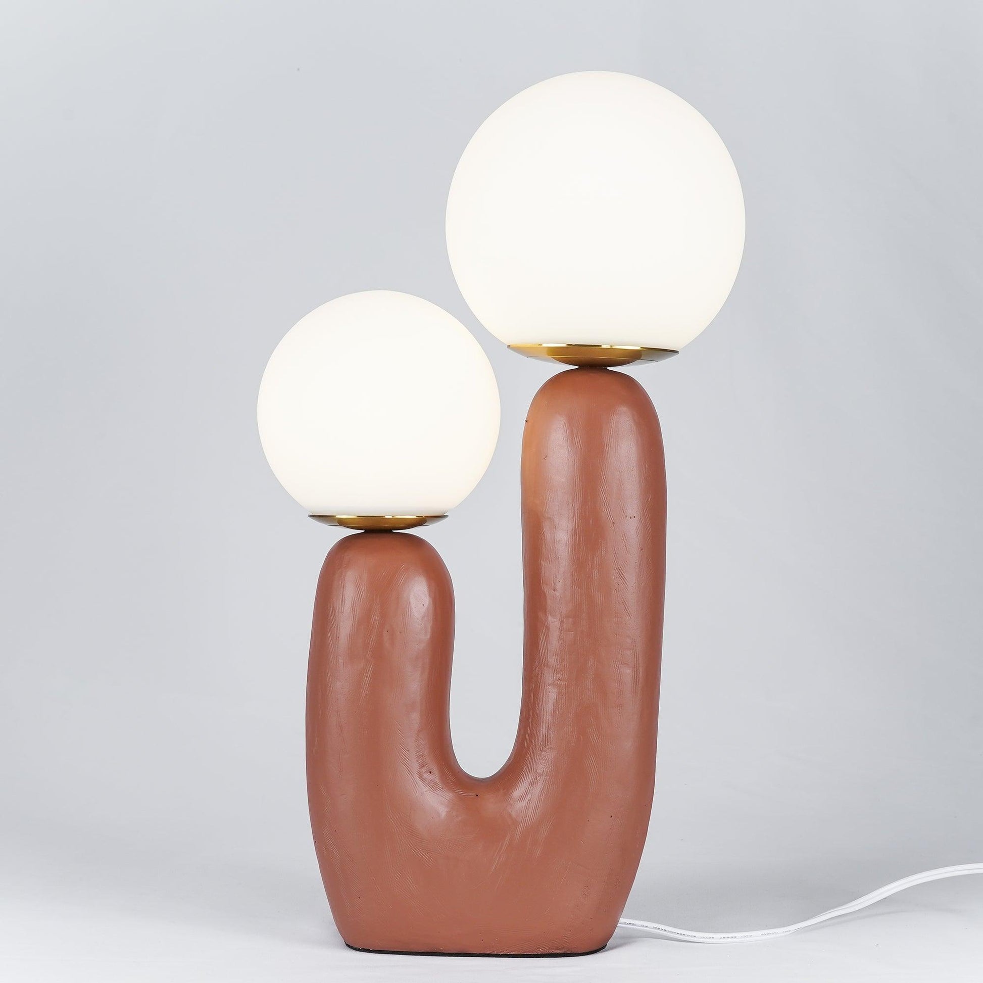 Textured Stone Table Lamp