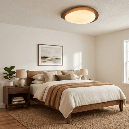 Pebble Flush Ceiling Light