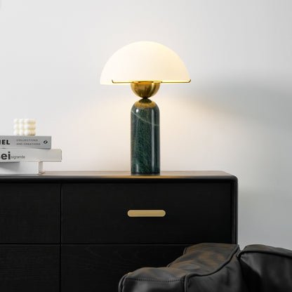 Alabaster Bloom Table Lamp