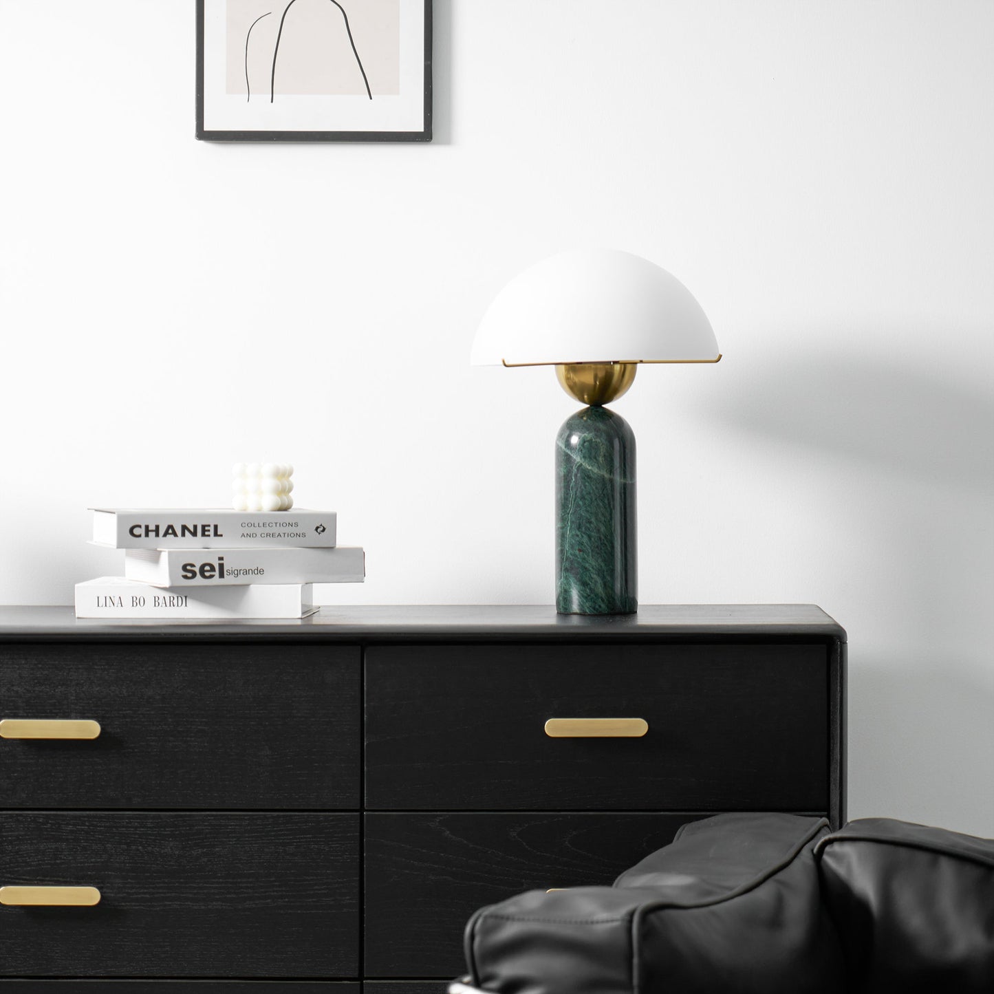 Alabaster Bloom Table Lamp