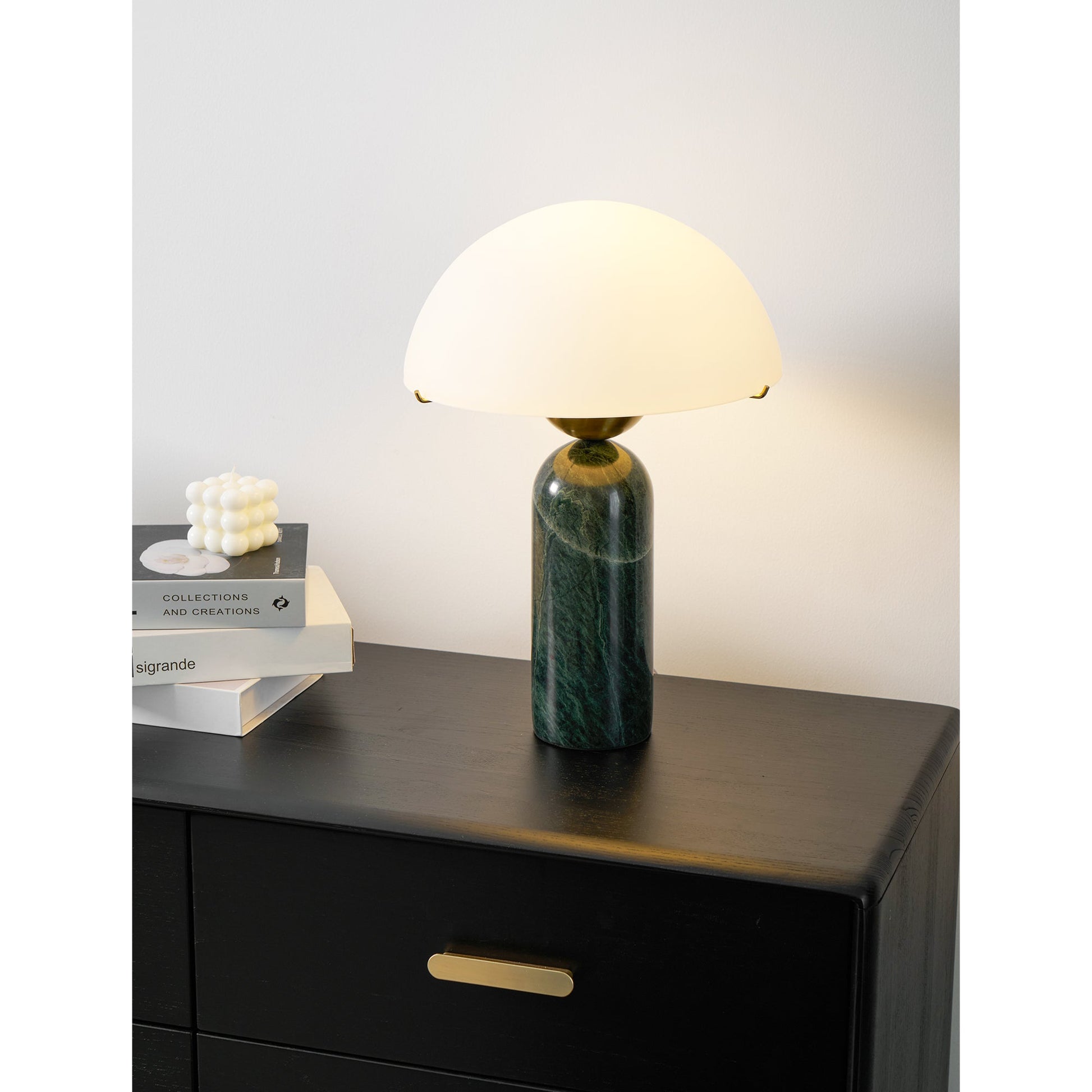 Alabaster Bloom Table Lamp
