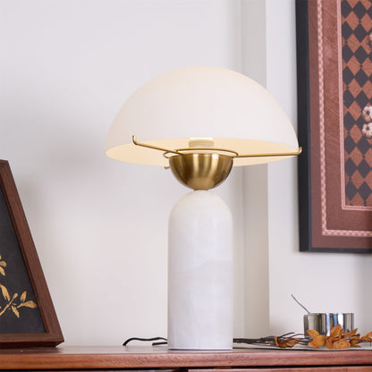 Alabaster Bloom Table Lamp