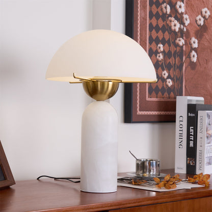Alabaster Bloom Table Lamp