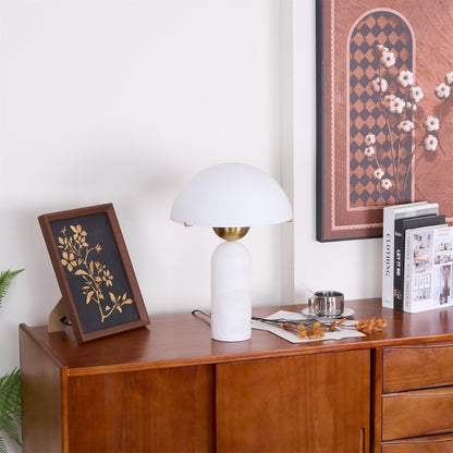 Alabaster Bloom Table Lamp