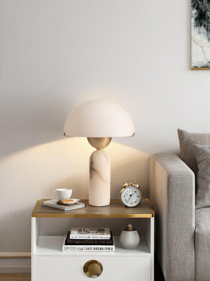 Alabaster Bloom Table Lamp