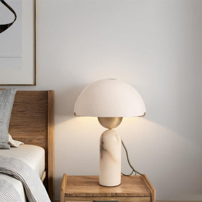 Alabaster Bloom Table Lamp