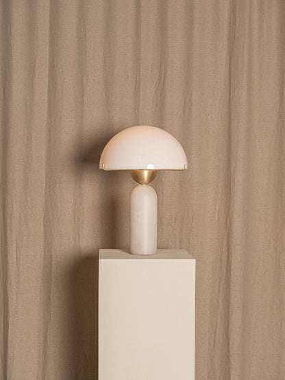 Alabaster Bloom Table Lamp