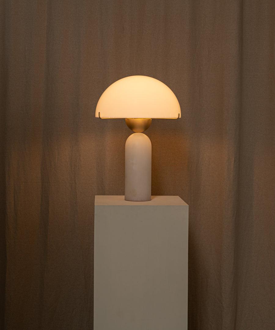 Alabaster Bloom Table Lamp
