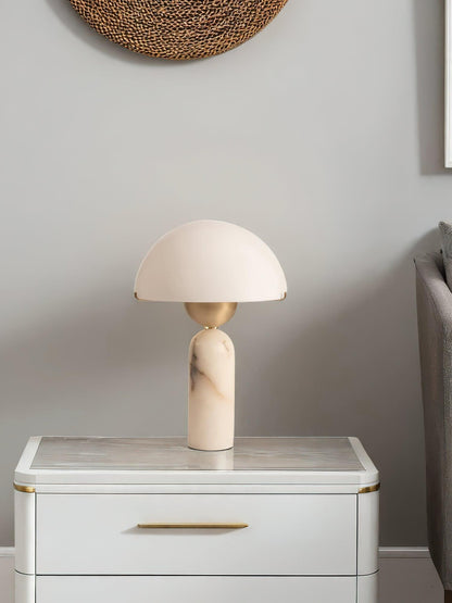 Alabaster Bloom Table Lamp