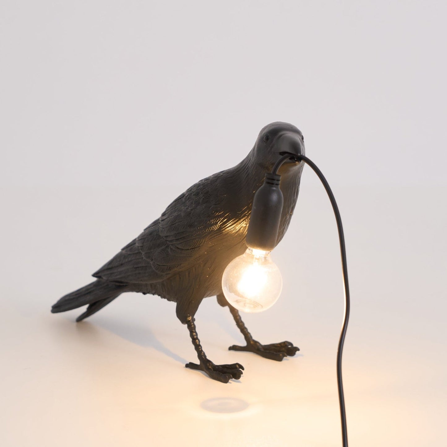 Obsidian Resin Table Lamp