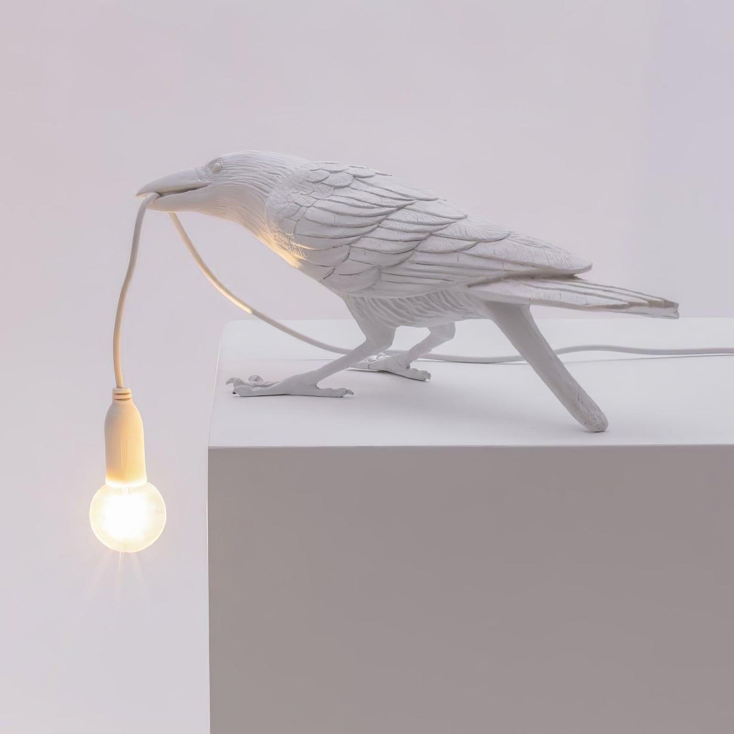Obsidian Resin Table Lamp