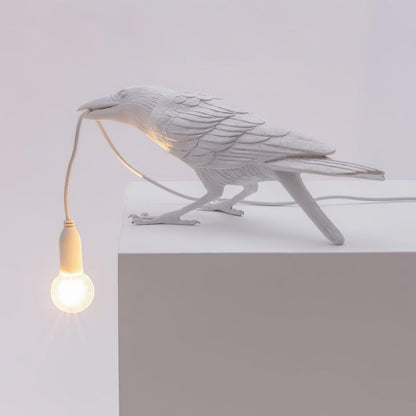 Obsidian Resin Table Lamp