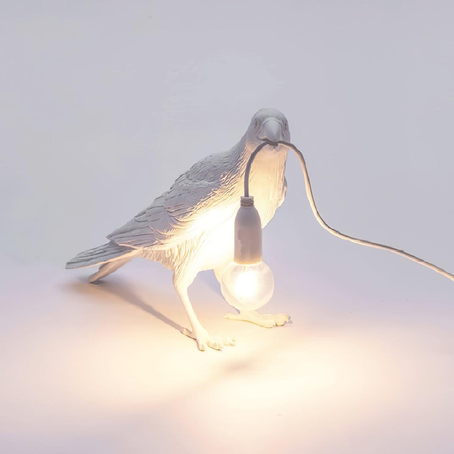 Obsidian Resin Table Lamp