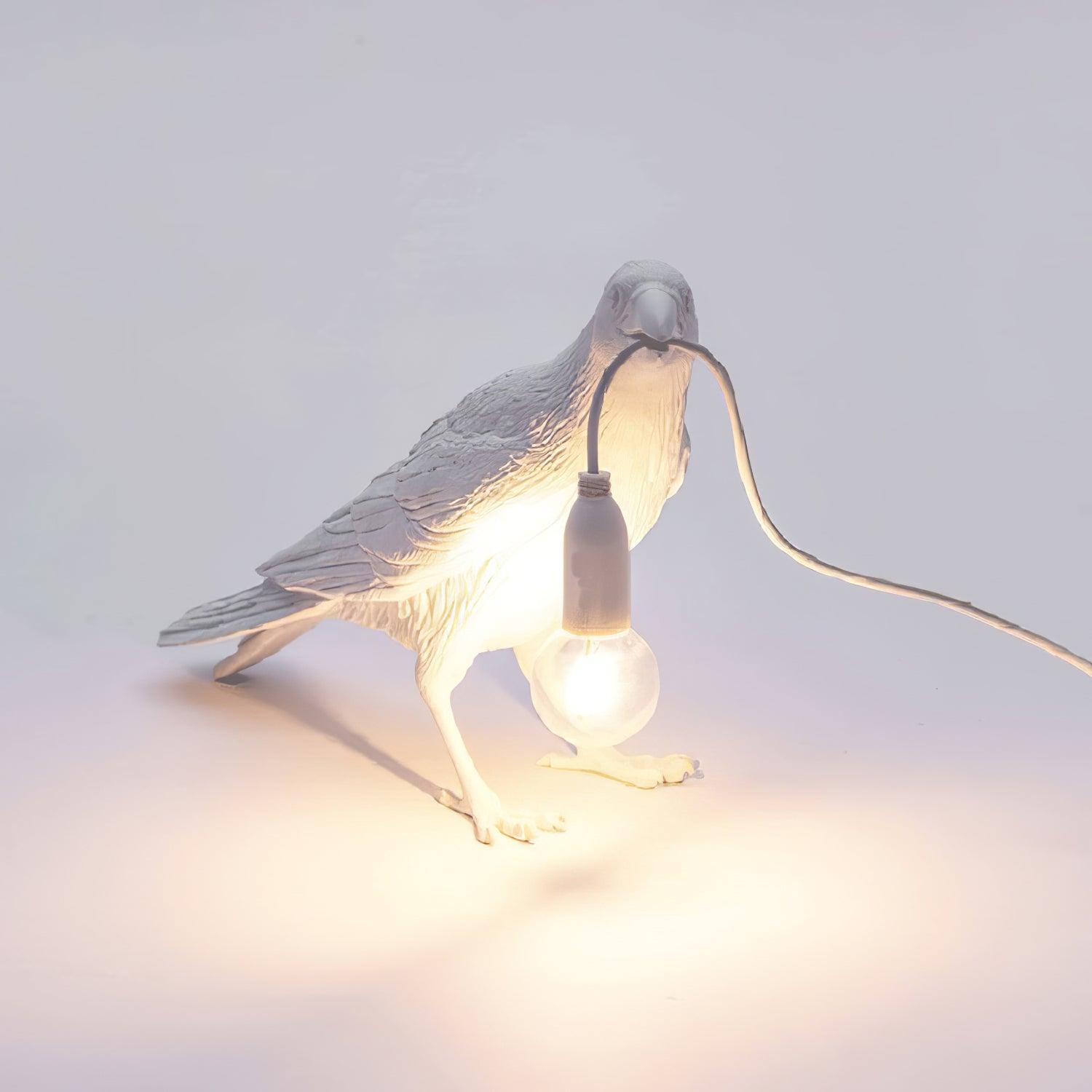 Obsidian Resin Table Lamp