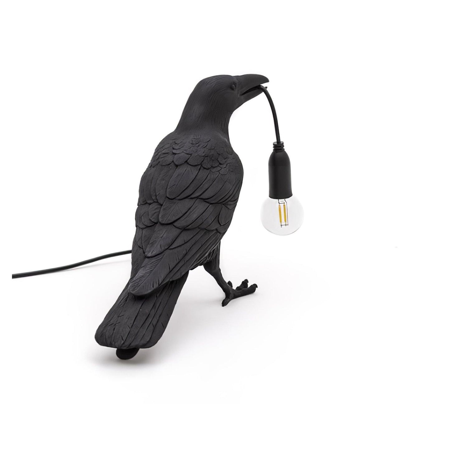 Obsidian Resin Table Lamp