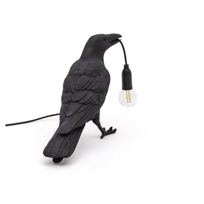 Obsidian Resin Table Lamp