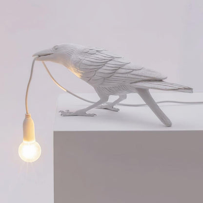 Obsidian Resin Table Lamp