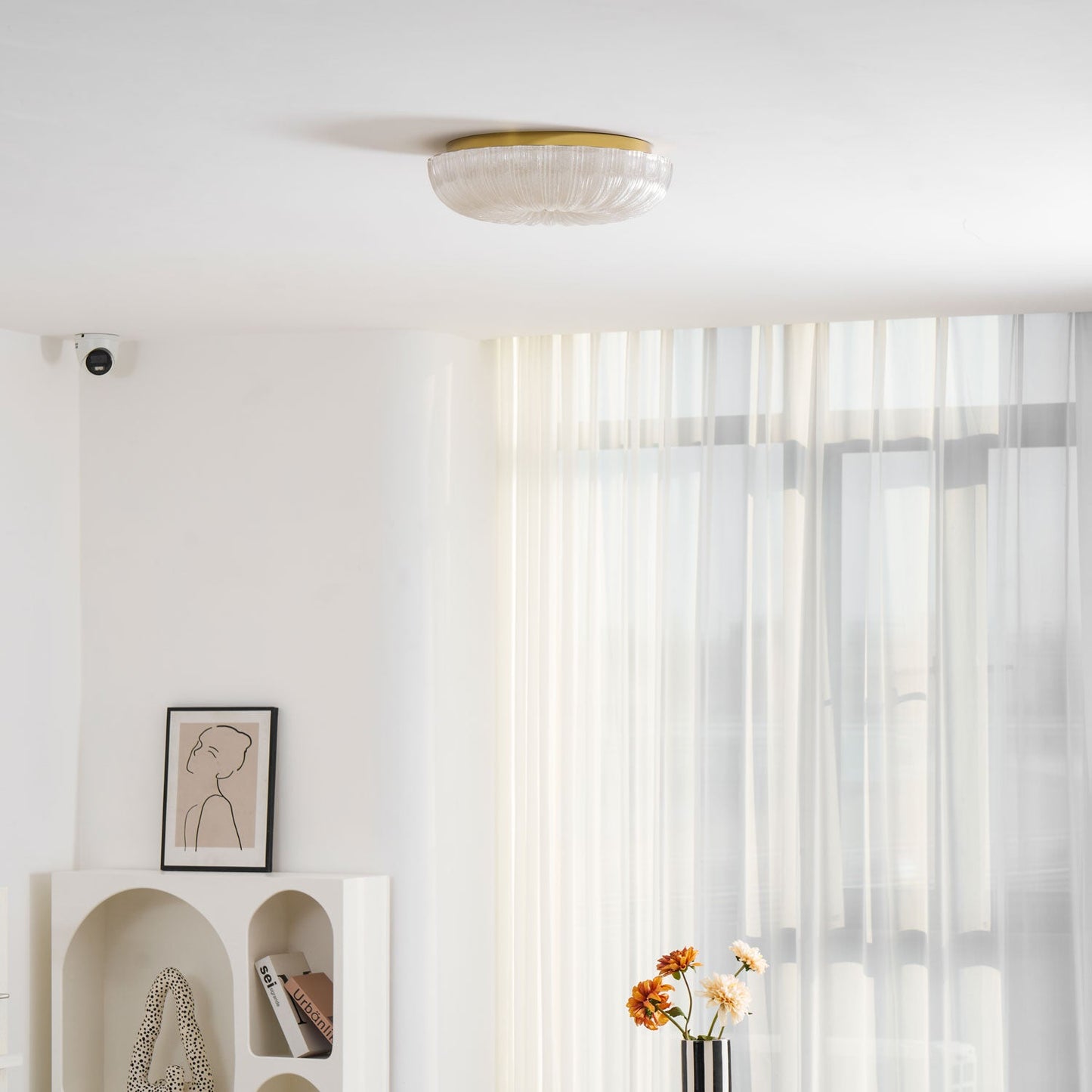 Frosted Ceiling Light