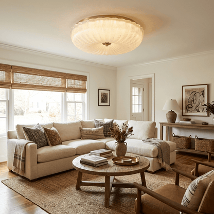 Frosted Ceiling Light