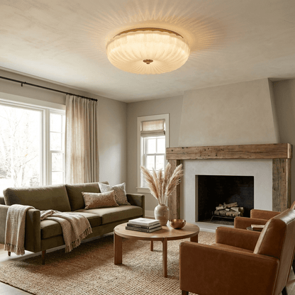 Frosted Ceiling Light