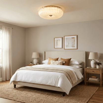Frosted Ceiling Light