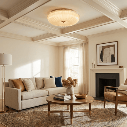 Frosted Ceiling Light