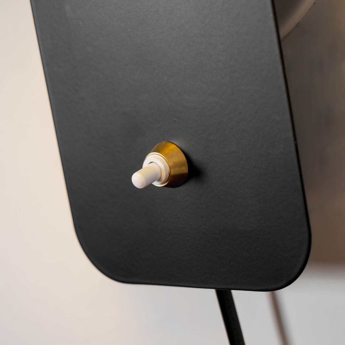Rotating Cylinder Plug-In Wall Lamp
