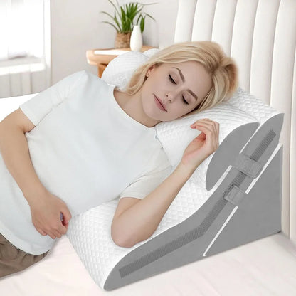 Wedge Pillow with Neck Support