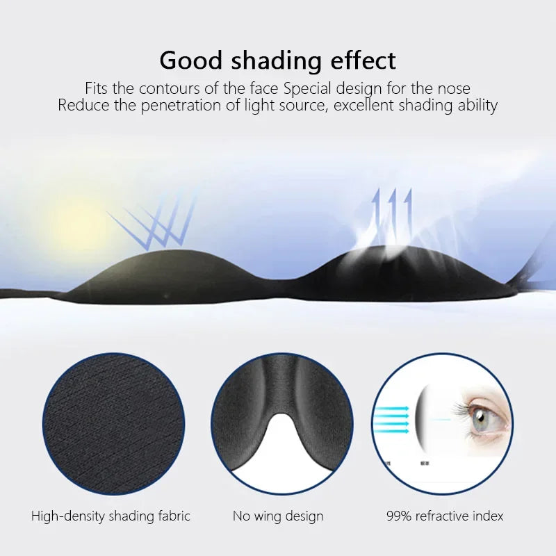 3D Contoured Sleep Mask