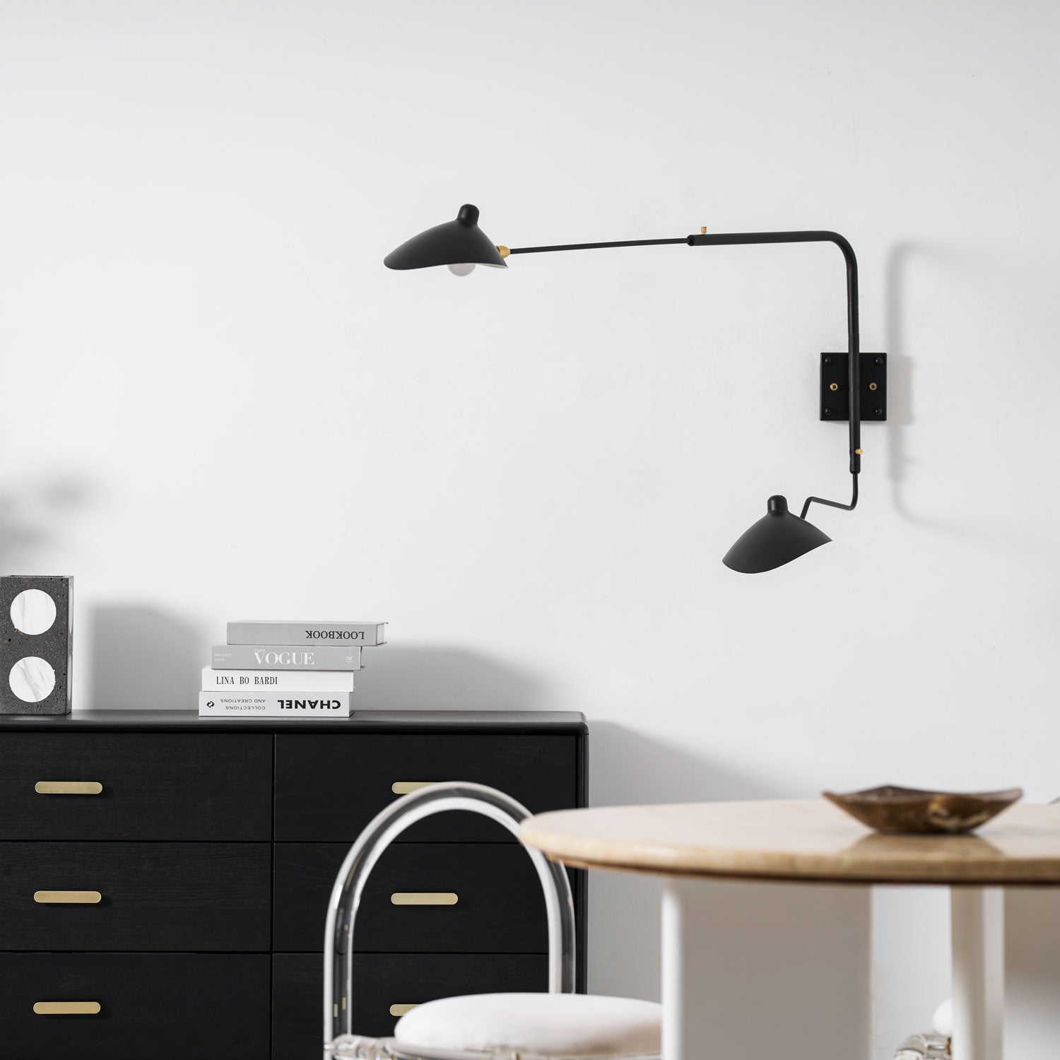 Articulated Arm Wall Sconce