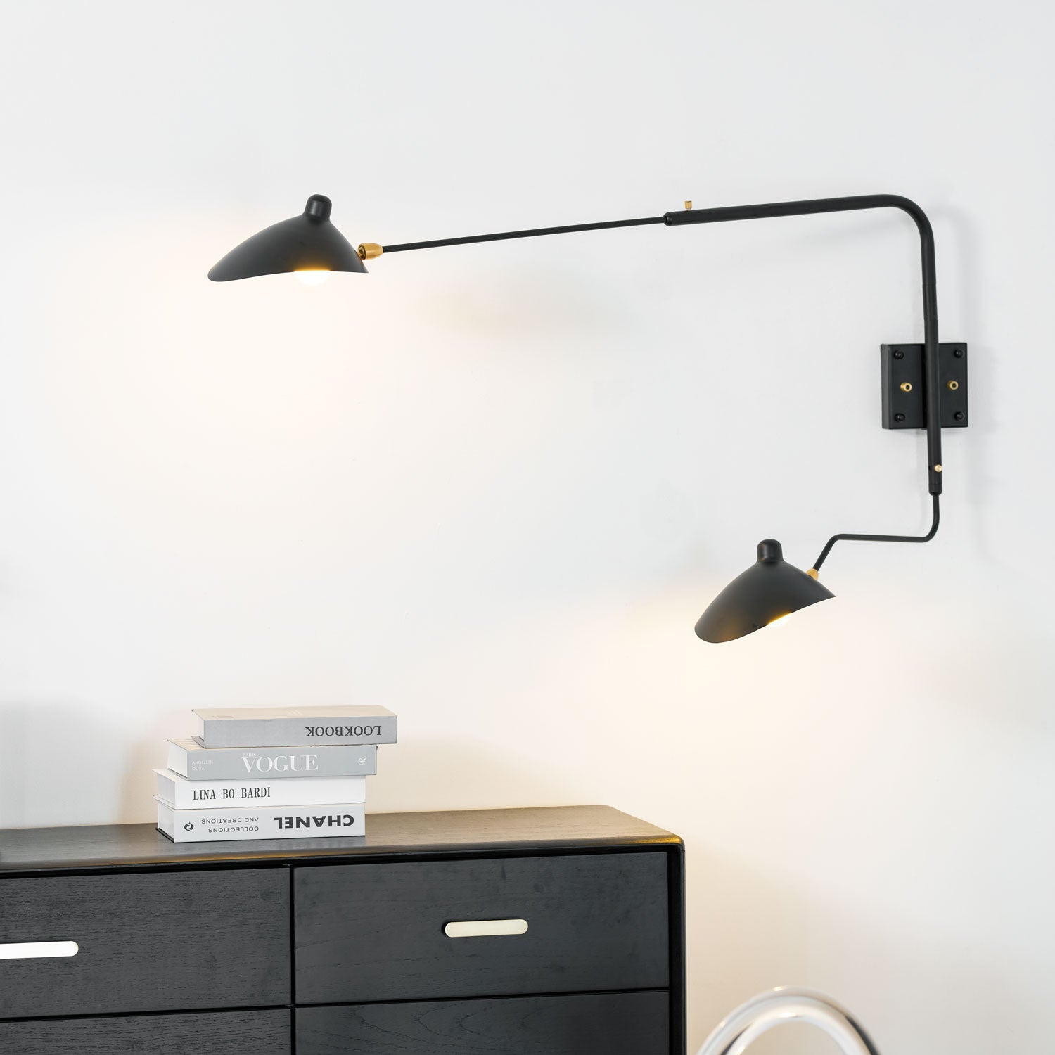 Articulated Arm Wall Sconce