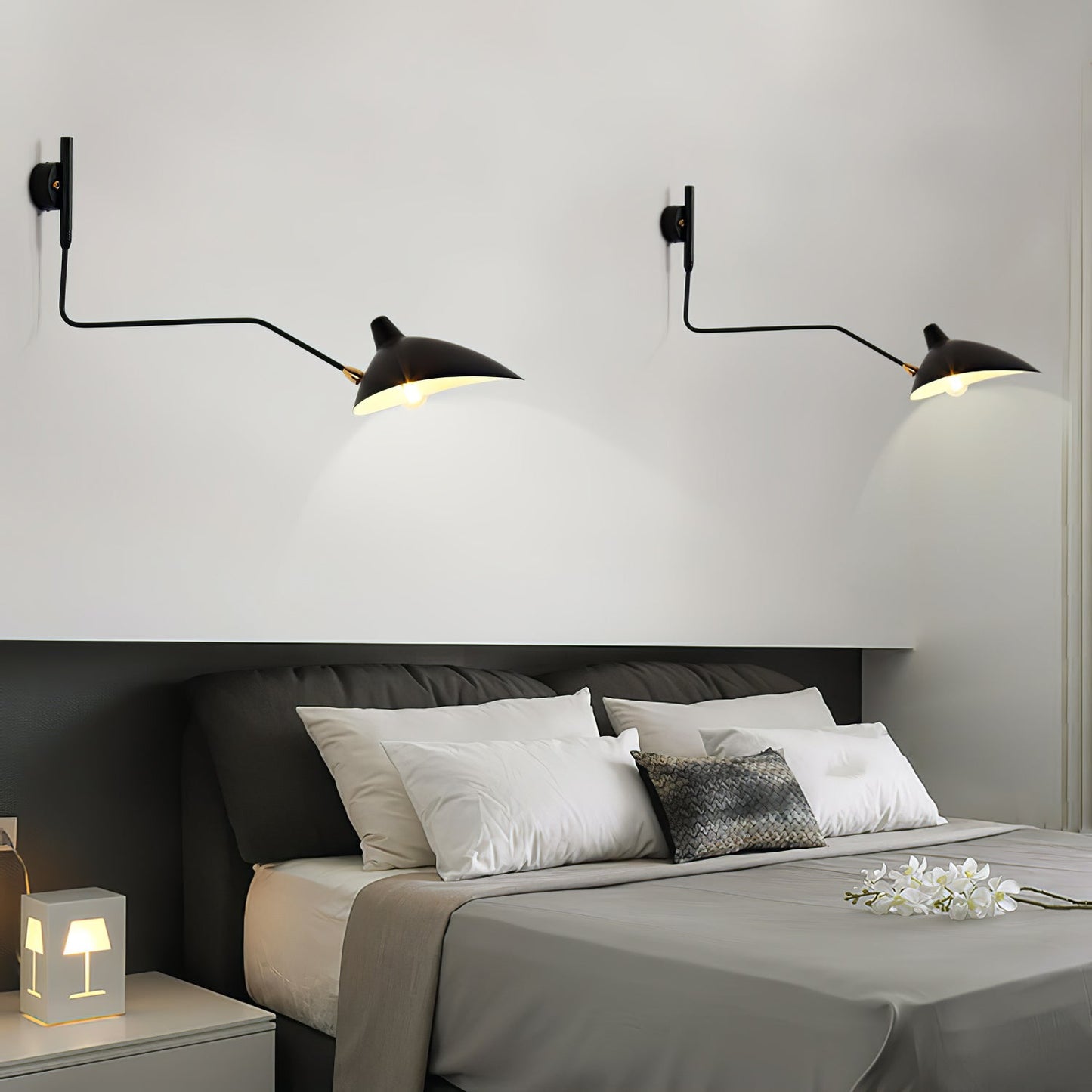 Articulated Arm Wall Sconce